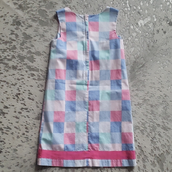 Vineyard Vines Patchwork Whale Shift Dress Sz12 - Picture 5 of 6